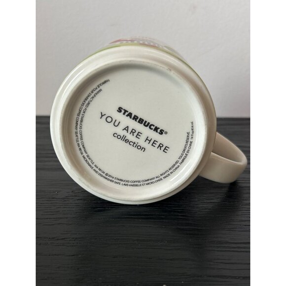 2014 RETIRED Starbucks OHIO You Are Here Series Coffee Mug Colorful Landmarks - Picture 7 of 7